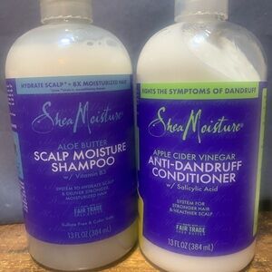 Shea Moisture Purple Shampoo and Conditioner Set